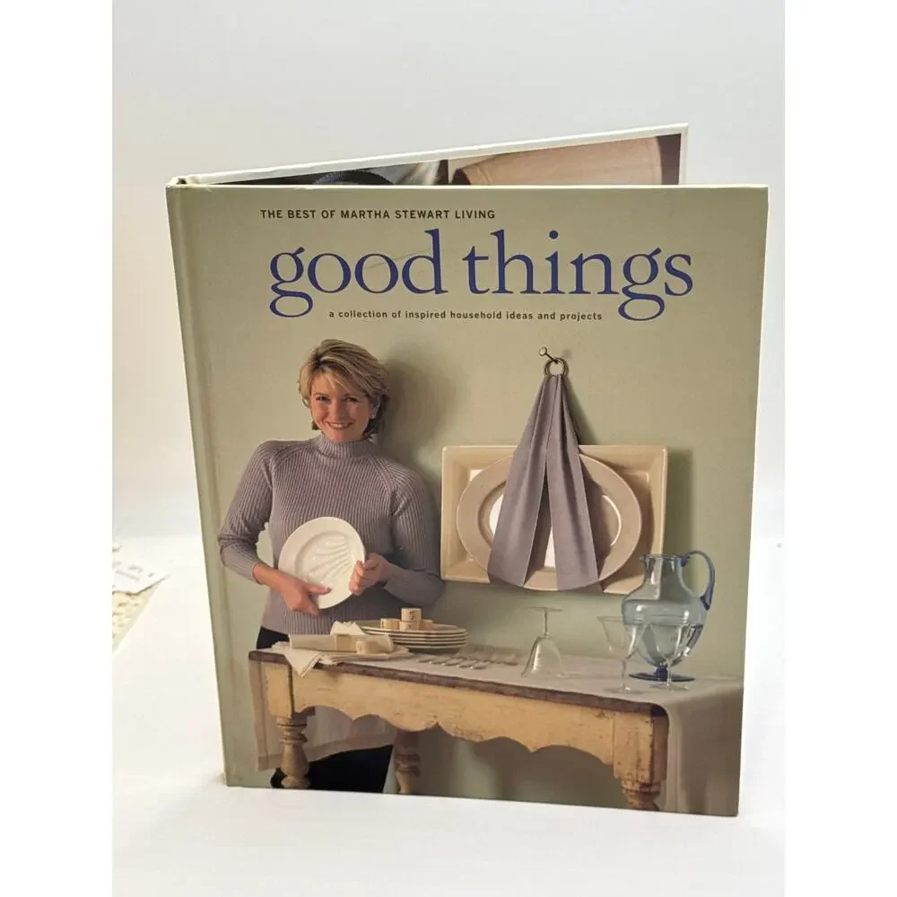 Good Things The Best of Martha Stewart Living Hardcover Home Decor Cookbook
